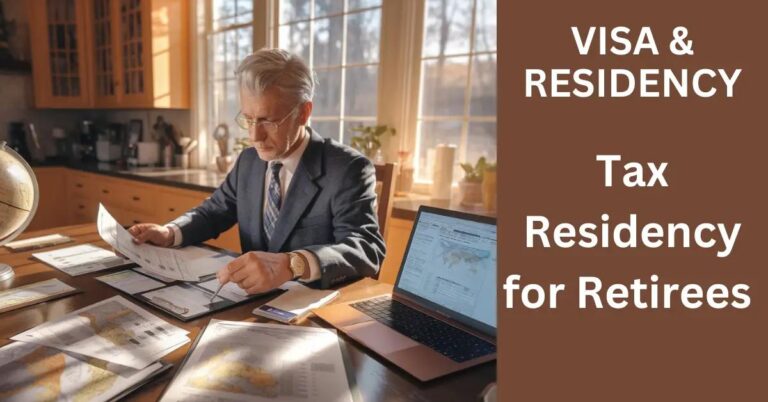 A contemplative retiree reviews documents at a sunlit kitchen table, symbolizing financial decisions.